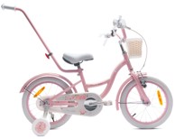 Dječji bicikl Flower guralica, 16", rozi